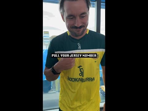 Kookaburras Jersey Number Tape Measure Pull Part 5