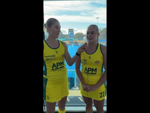 Hockeyroos Pre Game Pump Up Song Part 2
