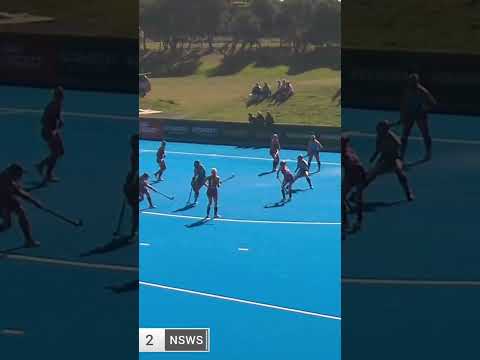 U16 Girl's National Championships - Queensland Maroon Winning Shootout Goal